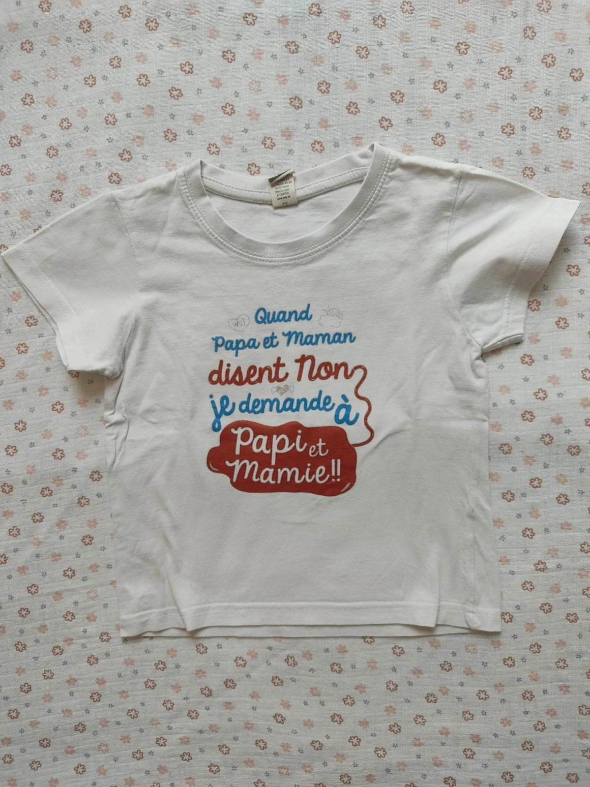 Lote de 6 camisetas de manga corta de verano - Talla 3/4 años - Muy buen estado – photo 4